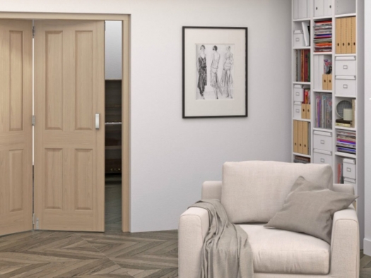 Decorate Your Apartment with Extraordinary Bi-fold Interior Doors
