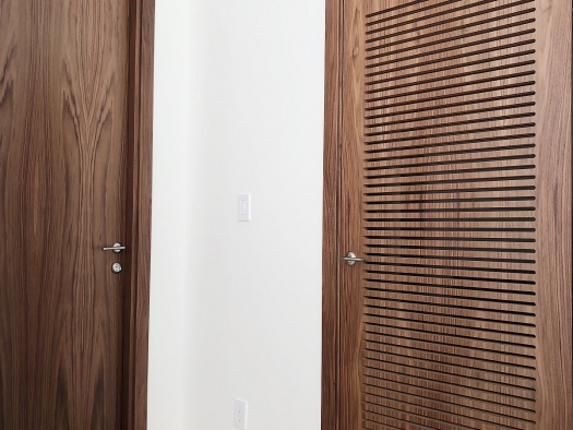 Picking Sophisticated Wood Italian Doors for a Contemporary Apartment