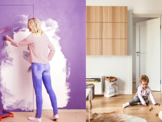 Interroom doors for children's and playrooms: safety and functionality