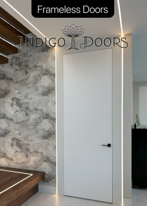 Invisible doors Indigo Doors