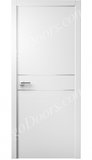 Image Kosmo Duo Interior Door Soft Touch White 1