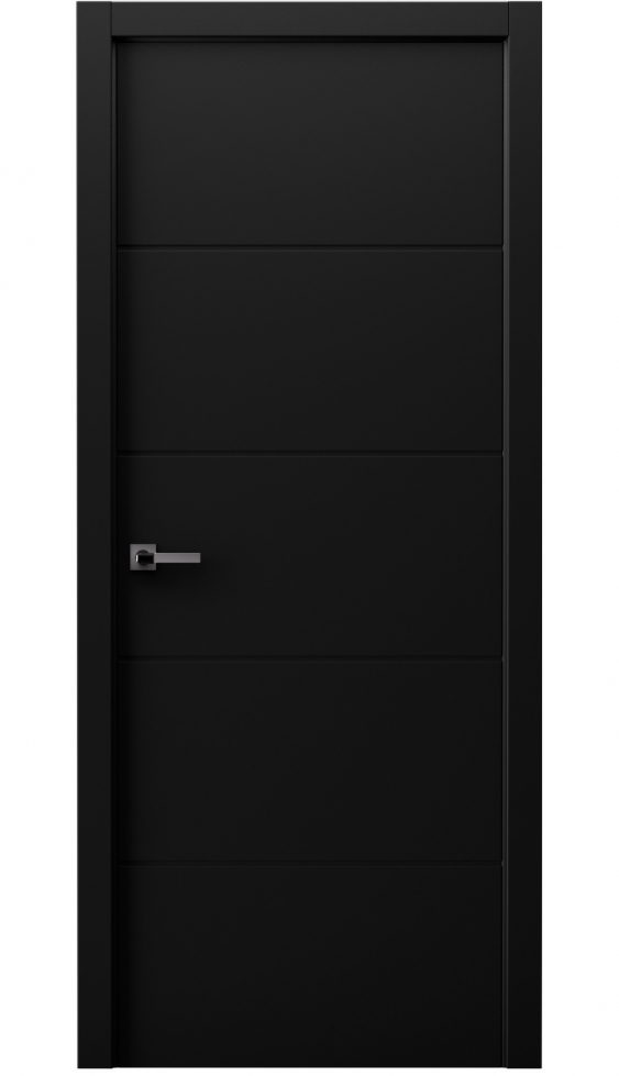 Image Luna Interior Door Black 1