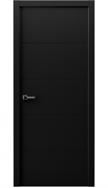 Image Luna Interior Door Black 1