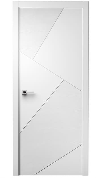 Image Arto Interior Door Italian Enamel White / White Ash 1