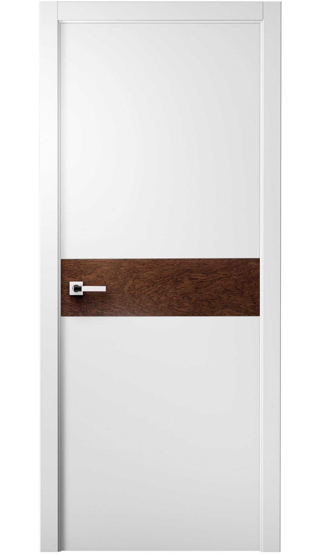 Image Radika Interior Door Royal White / Bubinga 0