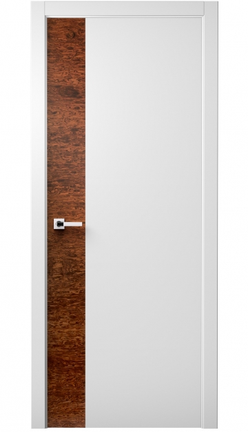 Image Radika Alta Interior Door Royal White / Bubinga 1