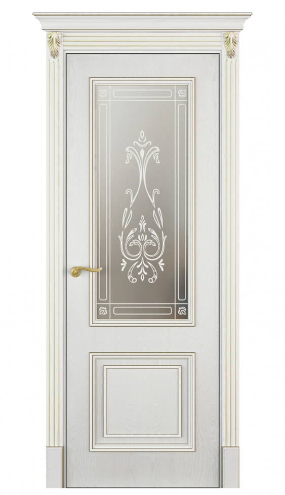 Image Mareta Vetro Interior Door White Ash 1