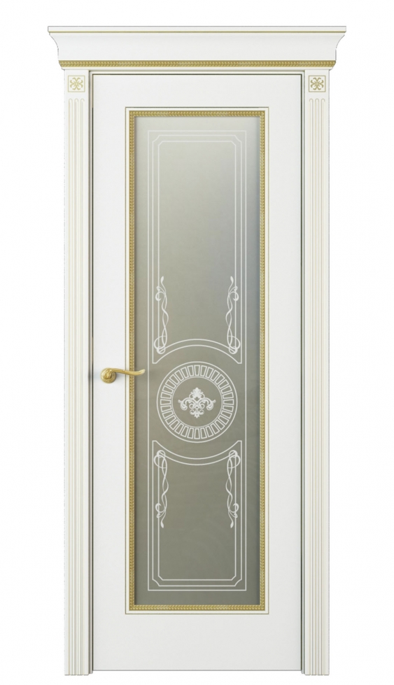 Image Fontanella Vetro Interior Door Italian Enamel White 1