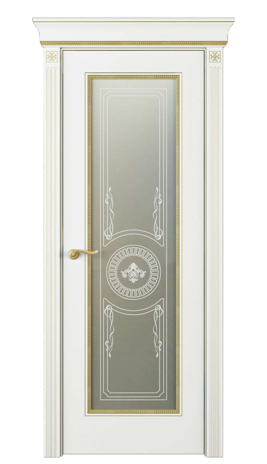 Image Fontanella Vetro Interior Door Italian Enamel White 0