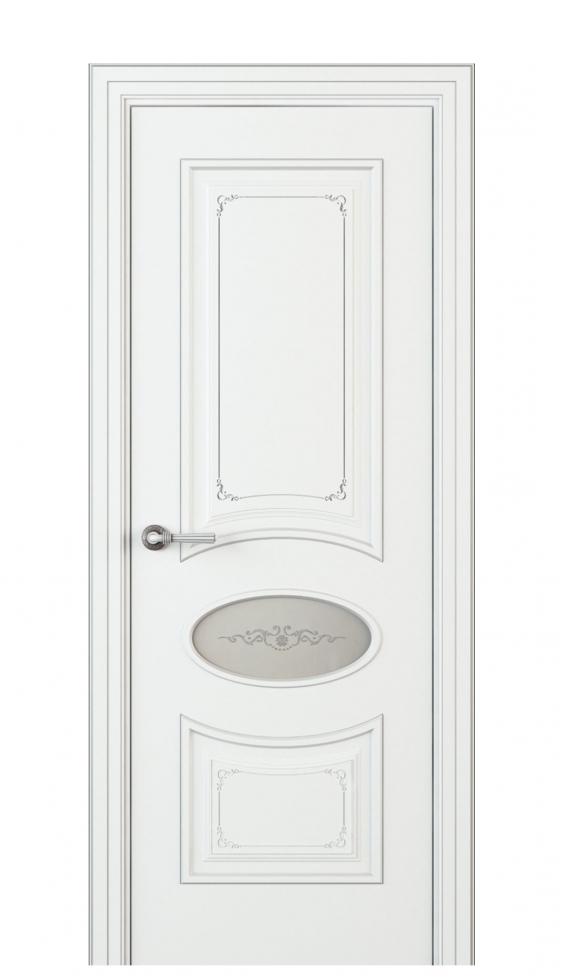 Image Amelia Incerto Interior Door Italian Enamel White 1