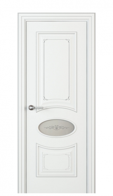 Image Amelia Incerto Interior Door Italian Enamel White 1