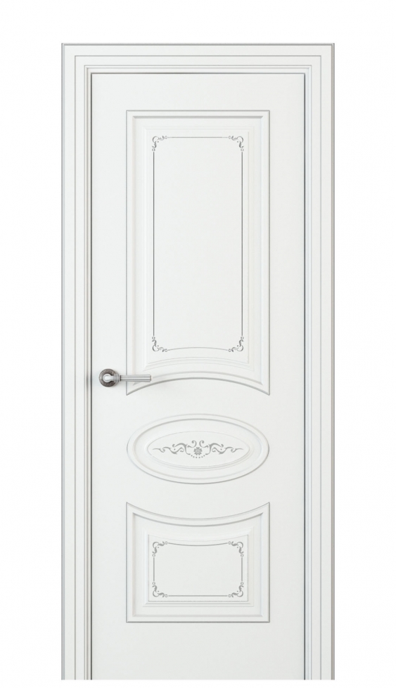 Image Amelia Interior Door Italian Enamel White 1