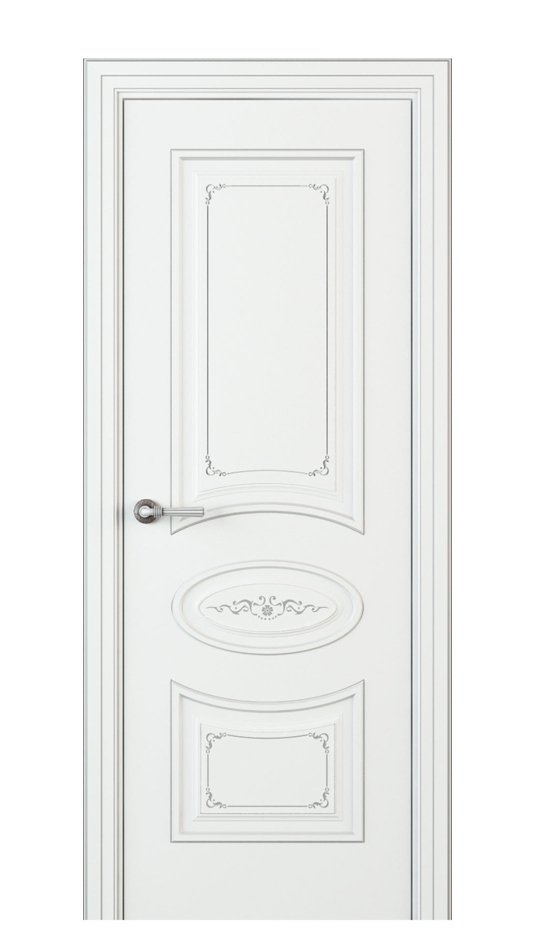 Image Amelia Interior Door Italian Enamel White 0