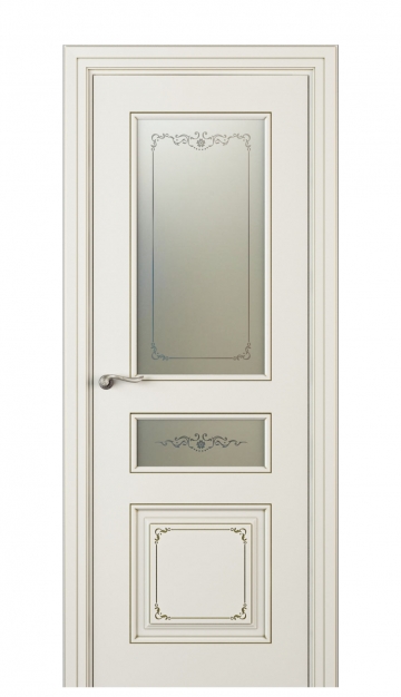 Image Fabrizia Vetro Duo Interior Door Italian Enamel 9010 1