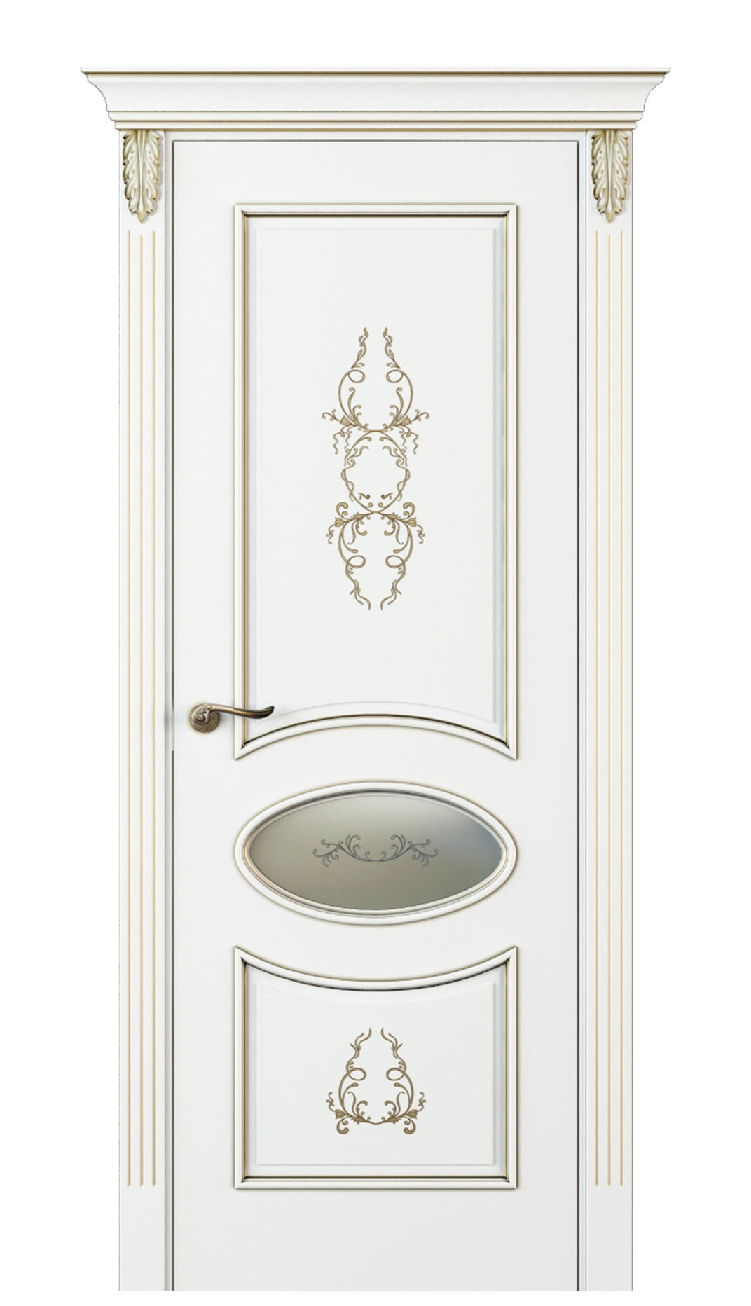 Image Nikkolo Inserto Interior Door Italian Enamel White 0