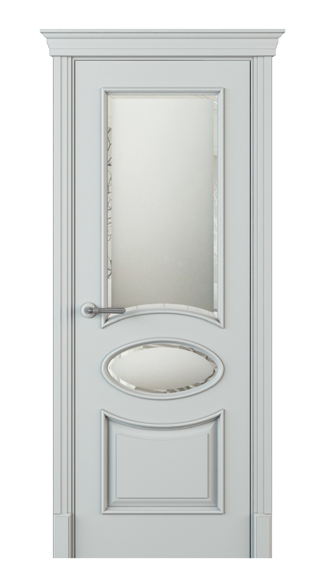 Image Formazza Vetro Duo Interior Door Italian Enamel 7035 0