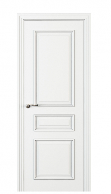 Image Fellini Interior Door Italian Enamel White 1