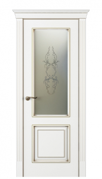 Image Malfa Vetro Interior Door Italian Enamel White 1