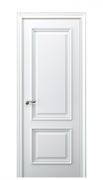 Image Nola Interior Door Italian Enamel White 1