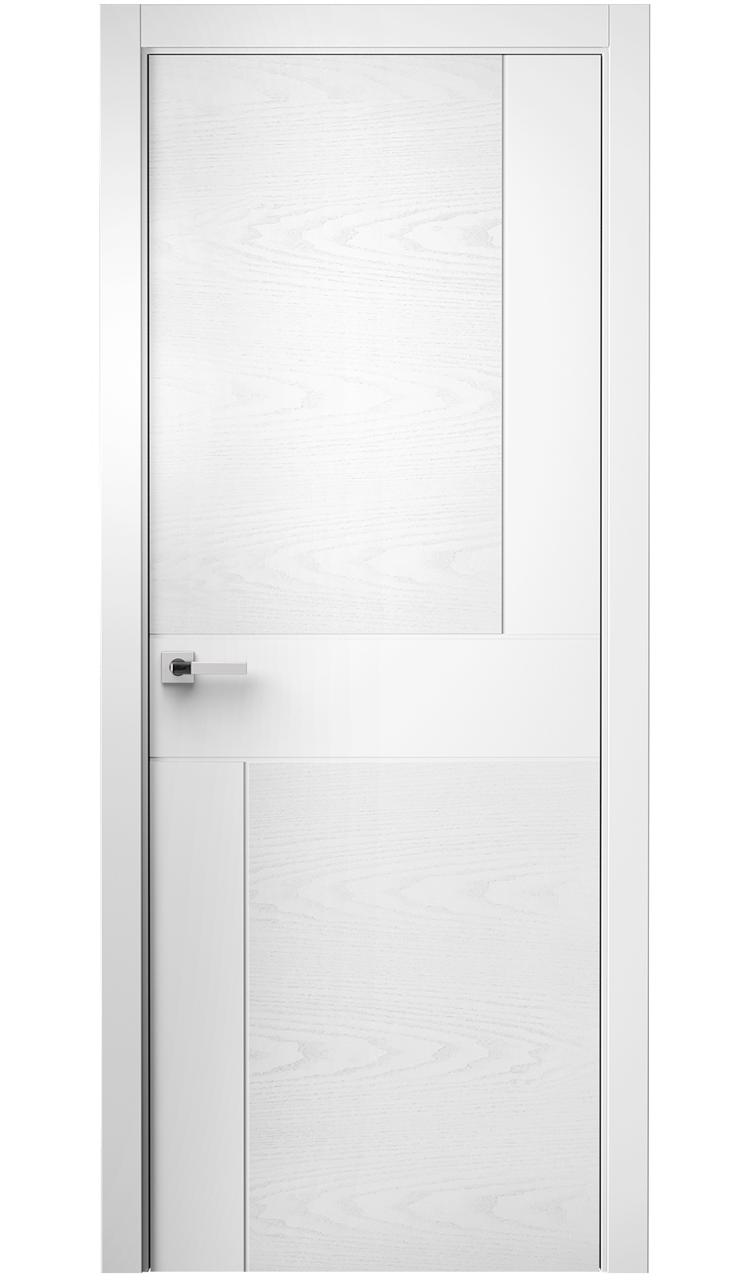 Image Komo Interior Door Italian Enamel White / White Ash 0