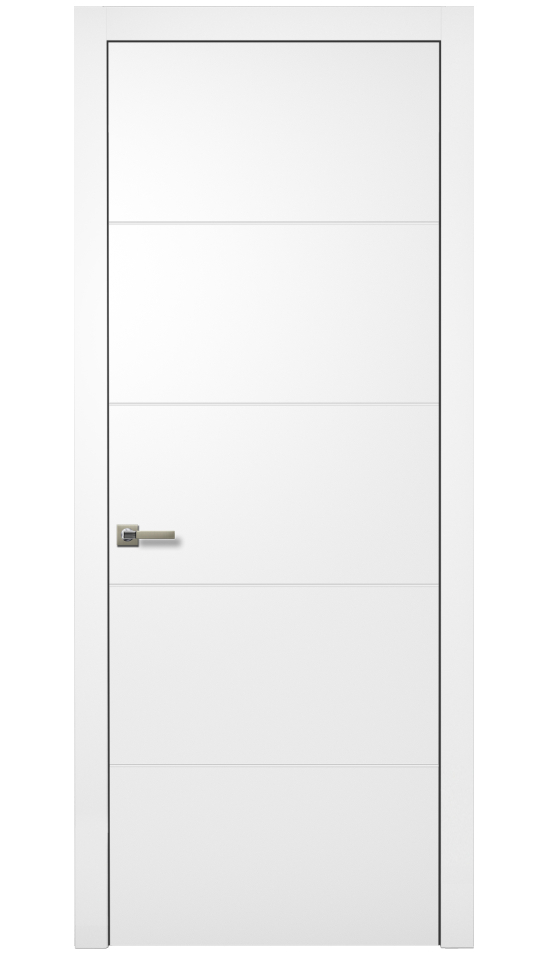 Image Simpla Interior Door White Italian Enamel 1