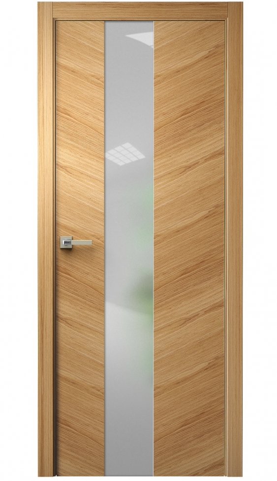 Image Tera V Vetro Interior Door Natural Oak 1