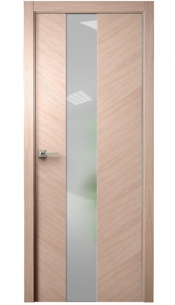 Image Tera V Vetro Interior Door Brushed Oak Tone 12 1
