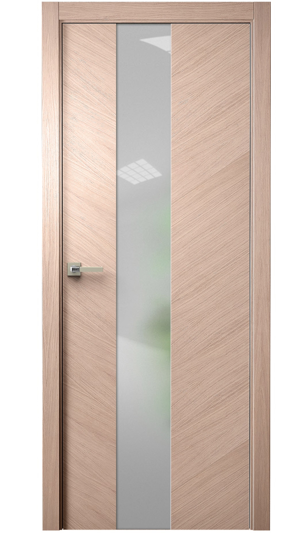 Image Tera V Vetro Interior Door Brushed Oak Tone 12 0