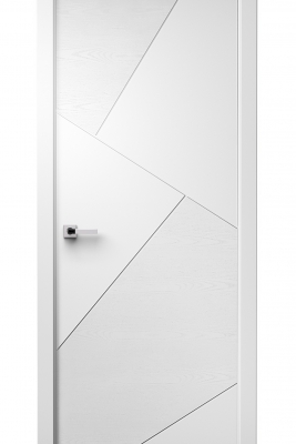 Image Arto Interior Door Italian Enamel White / White Ash 2