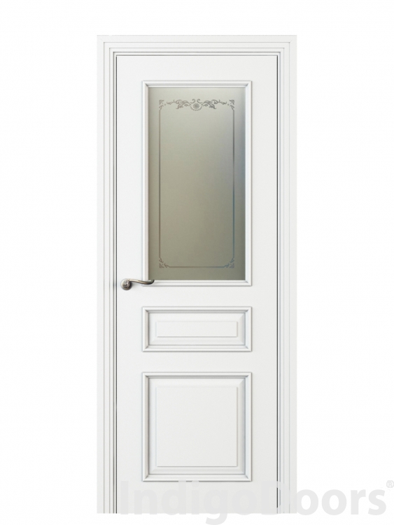 Image Fellini Vetro Interior Door Italian Enamel White 2