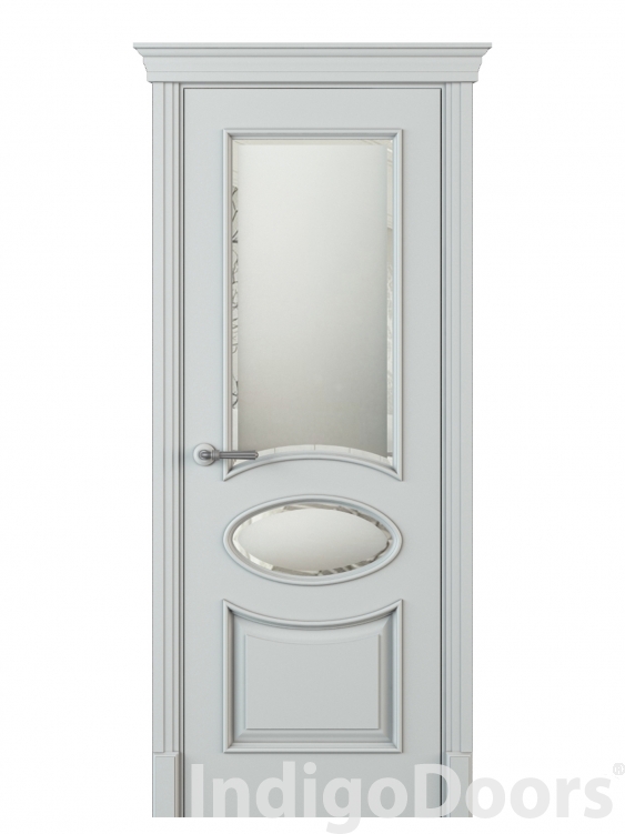 Image Formazza Vetro Duo Interior Door Italian Enamel 7035 2