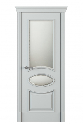 Image Formazza Vetro Duo Interior Door Italian Enamel 7035 2