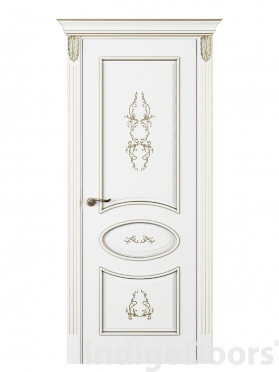 Image Nikkolo Interior Door Italian Enamel White 2