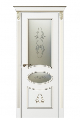 Image Nikkolo Vetro Duo Interior Door Italian Enamel White 2