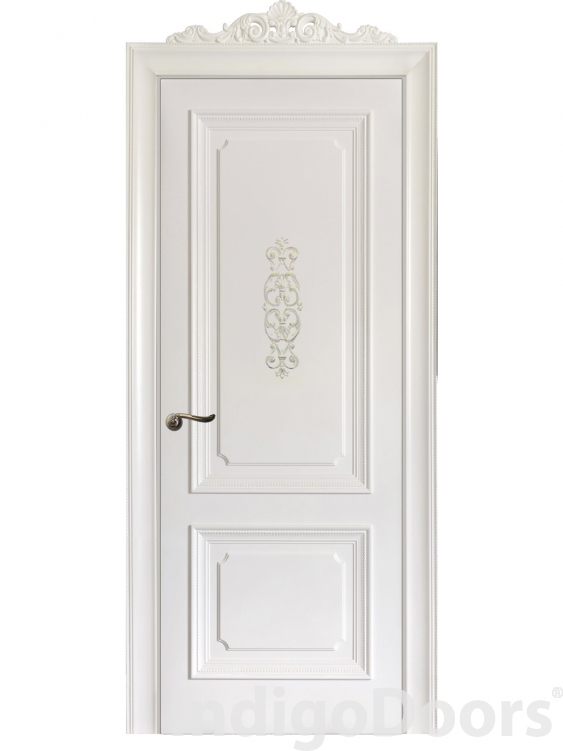 Image Floridia Fasonado Interior Door Italian Enamel White 2