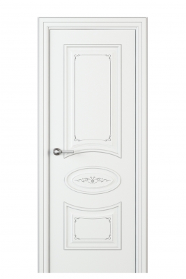 Image Amelia Interior Door Italian Enamel White 2