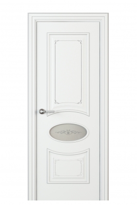 Image Amelia Incerto Interior Door Italian Enamel White 2