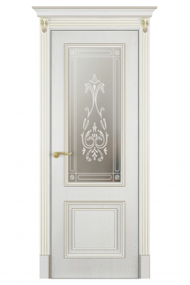 Image Mareta Vetro Interior Door White Ash 2