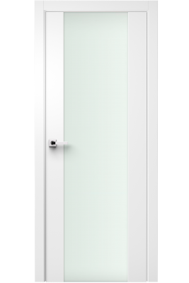 Image Vetra Interior Door Soft Touch White/ Frosted Glass 2