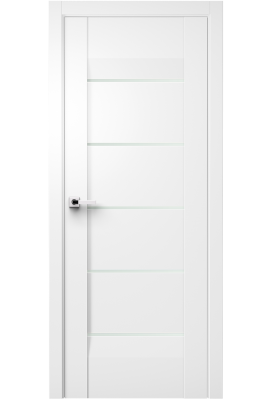 Image Forta Interior Door Soft Touch White/ Frosted Glass 2