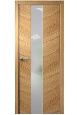 Image Tera V Vetro Interior Door Natural Oak 2