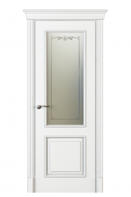 Image Madia Vetro Interior Door Italian Enamel White 2