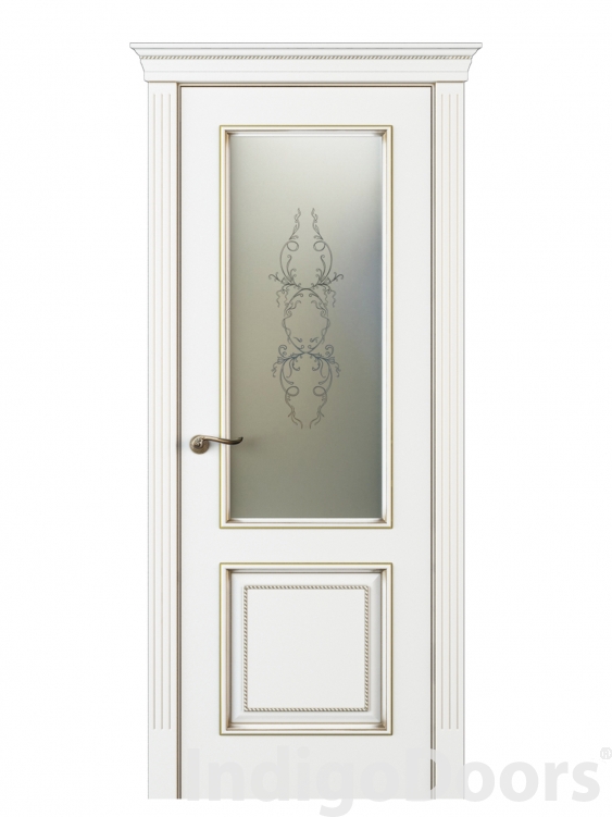 Image Malfa Vetro Interior Door Italian Enamel White 2