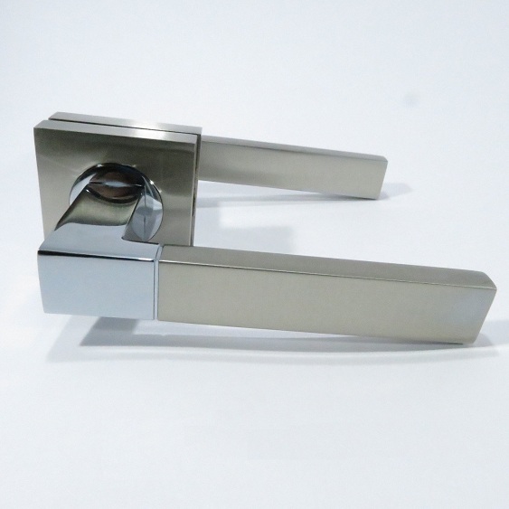 Image European Handle ETHNO satin nickel / polished chrome 3