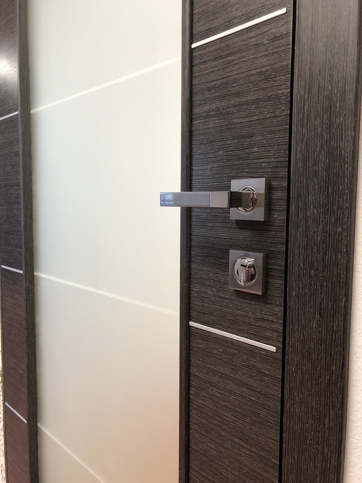 Image Versa Vetro Interior Door Black Apricot 2