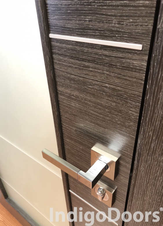 Image Versa Vetro Interior Door Black Apricot 4