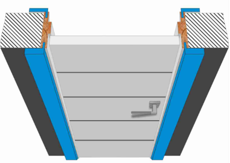 L-shaped casings