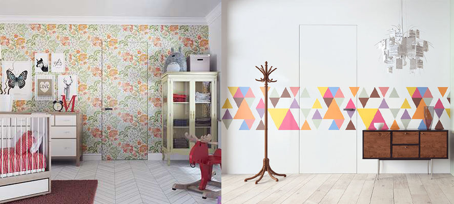 interior doors in children's spaces