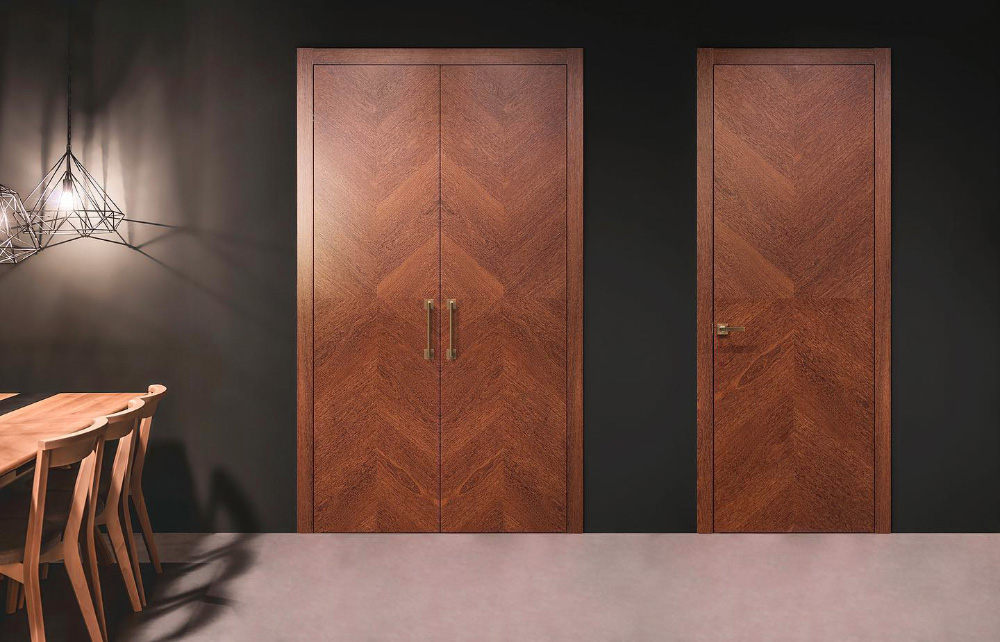 Wood Veneer Interior Doors