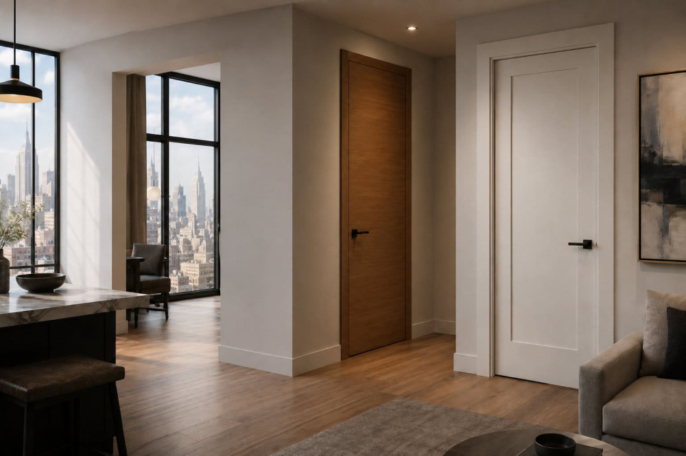 Best modern door styles for New York apartments